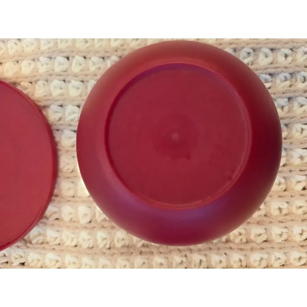 Vintage 90s Set of 4 Jewel-Tone Tupperware Containers Retro Kitchen NWOT
